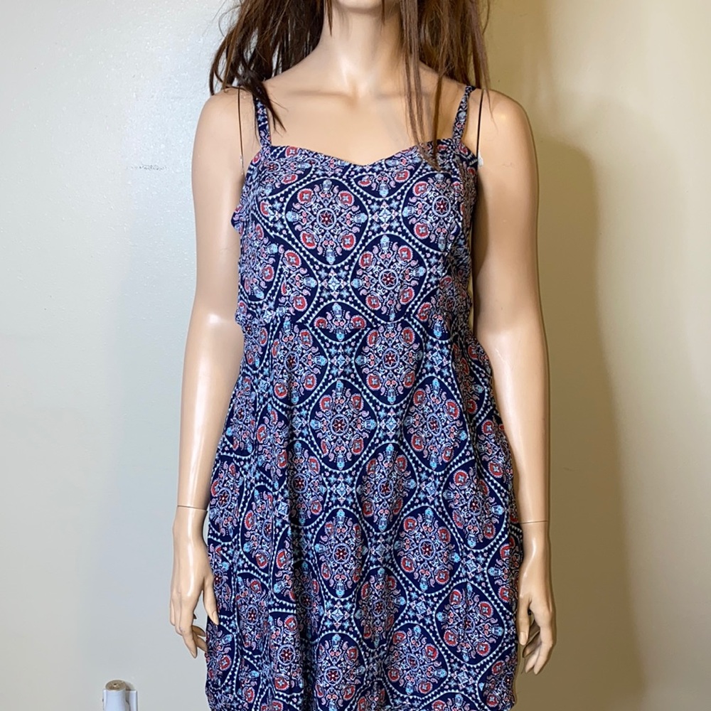 Torrid dress Sz 2X Red Blue